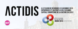 Actidis soutient Mons 2015